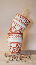 Verre beldi orange