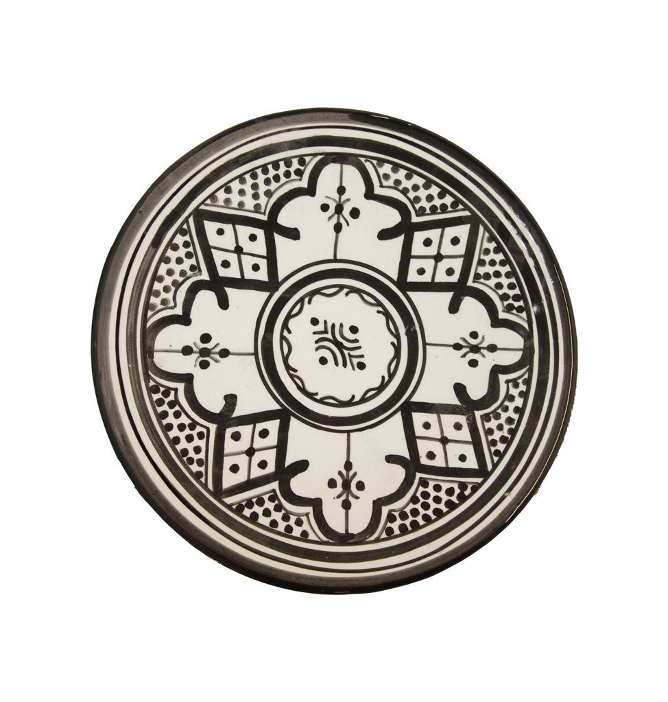 Assiette beldi noir
