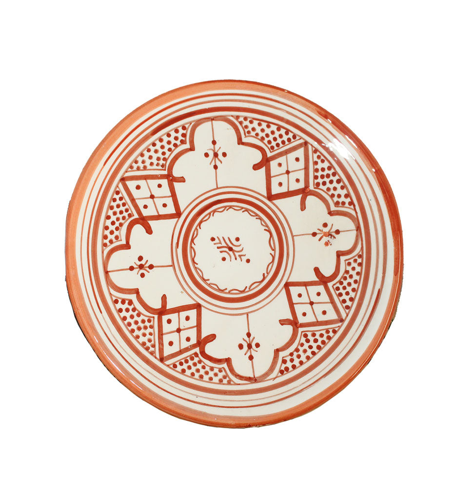 Assiette beldi orange