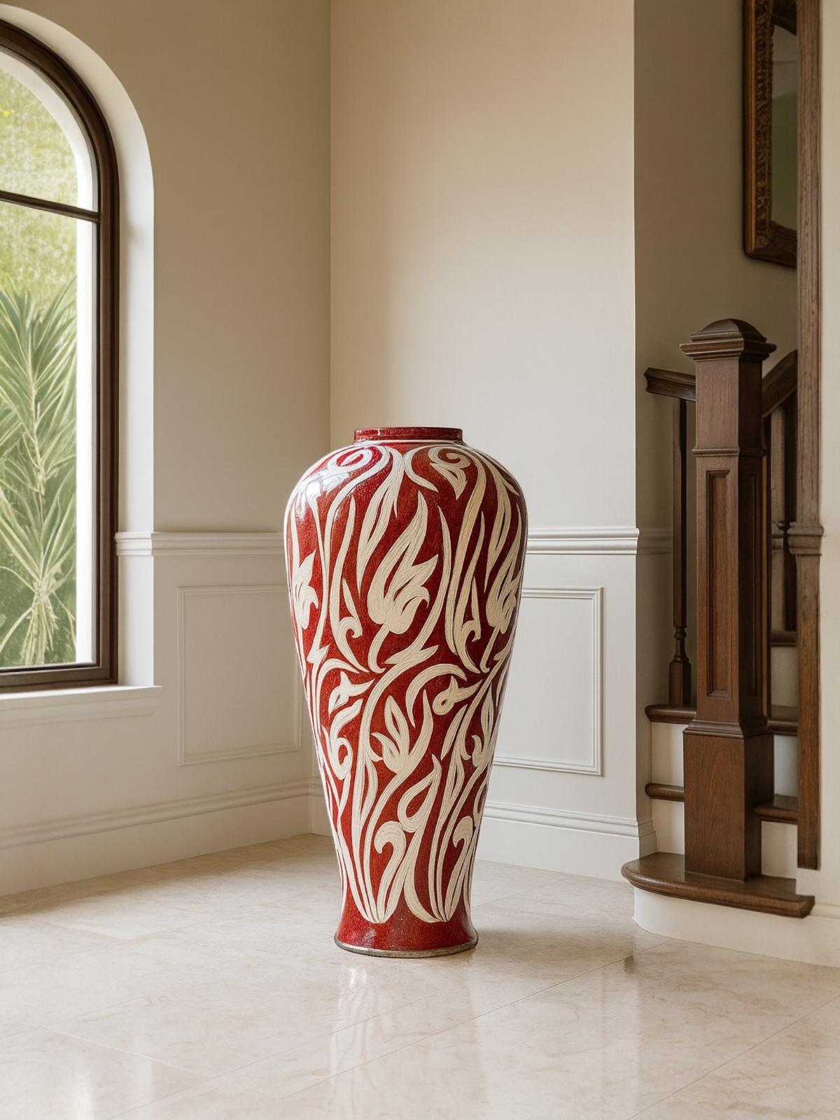 Vase Atlas Rouge Safi