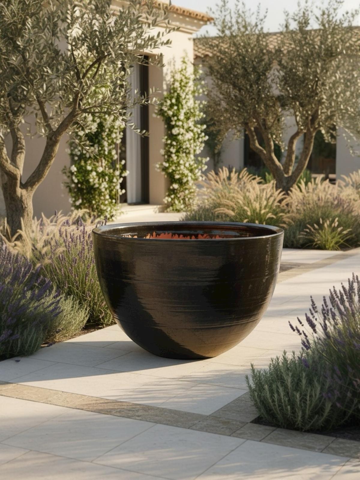 Le Grand Pot Marrakech Noir Ébène